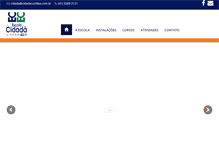 Tablet Screenshot of cidadacuritiba.com.br